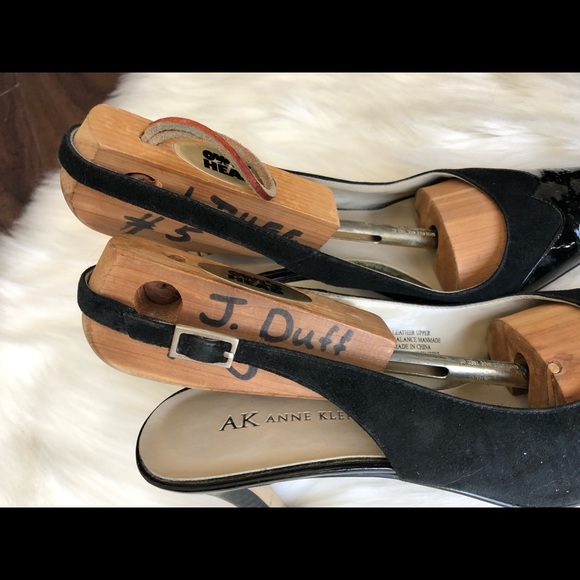 Anne Klein heeled sandals leather - Picture 8 of 12